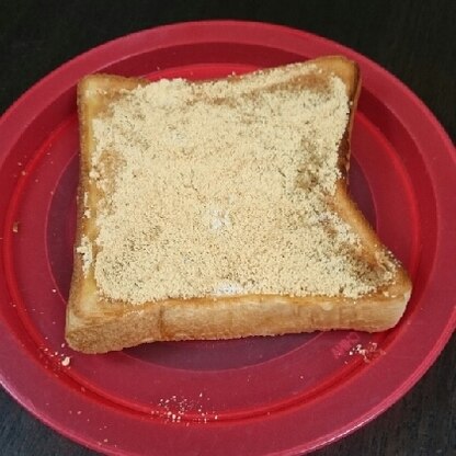 きなこ盛り盛りで美味しいです(^^)子供もパクパク食べてました(^^)また作ります(^^)